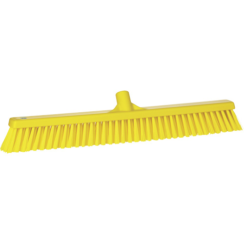 Balai-brosse &agrave; soies combin&eacute;es, Crins Cors&eacute;/Fin, 24", Polyester, Jaune Toolneeds Inc.