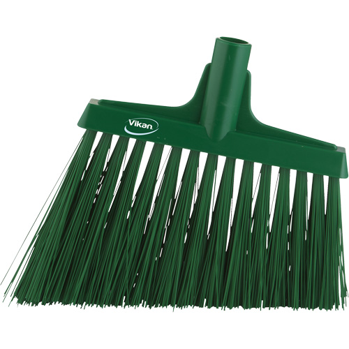 T&ecirc;te de balai oblique, Crins Extra-ferme, 12", Polyester, Vert Toolneeds Inc.
