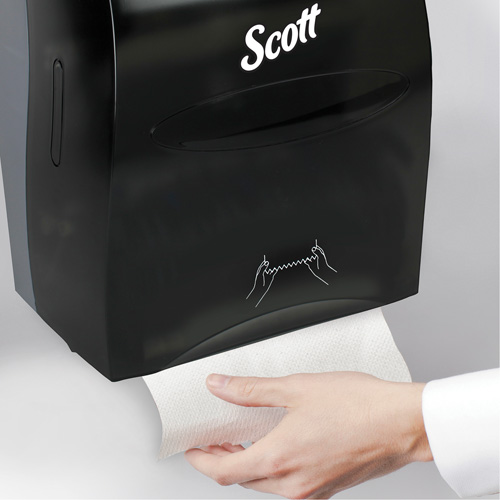 Distributeur d'essuie-mains Essential de Scott, Manuel/Sans contact, 12,63" la x 10,2" p x 16,13" h Toolneeds Inc.