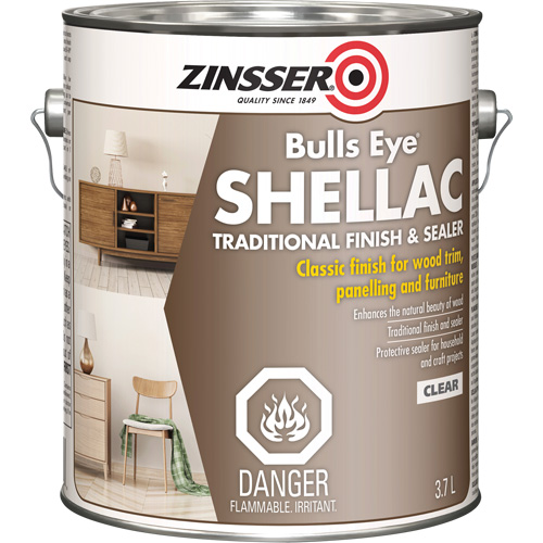 Scellant &agrave; la gomme-laque Zinsser Bulls Eye Toolneeds Inc.