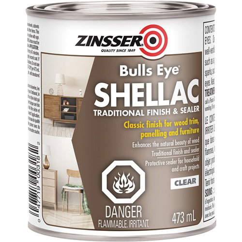 Scellant &agrave; la gomme-laque Zinsser Bulls Eye Toolneeds Inc.