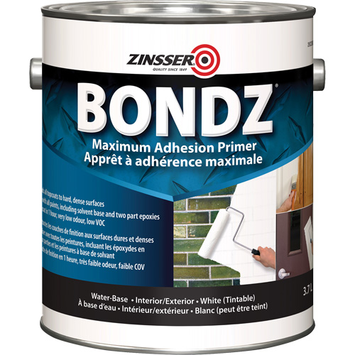 Appr&ecirc;t &agrave; adh&eacute;rence maximale Bondz, 3,78 L, Gallon, Blanc Toolneeds Inc.