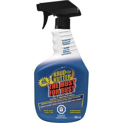 Gel contre la rouille The Must for Rust, Bouteille &agrave; g&acirc;chette Toolneeds Inc.
