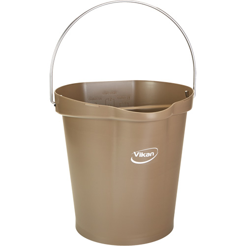 Seau pour l'hygi&egrave;ne des aliments, Brun, 3 gal. US Toolneeds Inc.