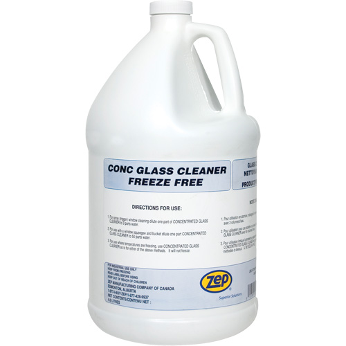 Concentrated Freeze-Free Glass Cleaner, 4 L, Jug Toolneeds Inc.