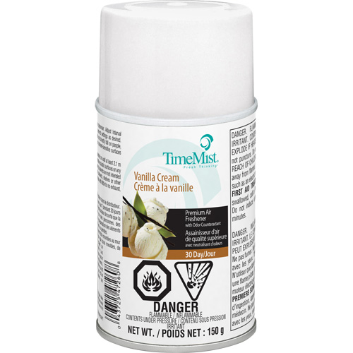 TimeMist&reg; Industrial Strength Air Freshener, Vanilla Cream, Aerosol Can/Cartridge Toolneeds Inc.
