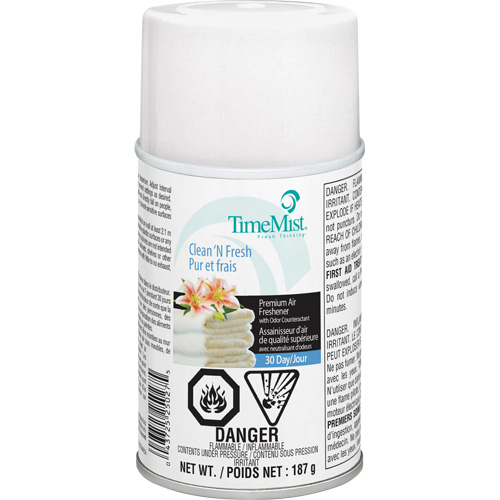 TimeMist&reg; Industrial Strength Air Freshener, Clean & Fresh, Aerosol Can/Cartridge Toolneeds Inc.