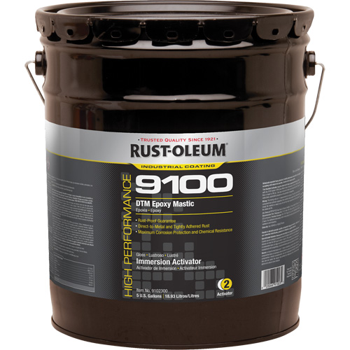 9100 System DTM Epoxy Mastic Immersion Activator, 5 gal., Pail Toolneeds Inc.