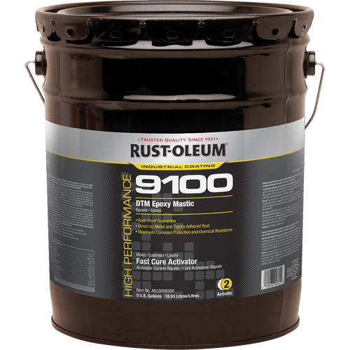 9100 System DTM Epoxy Mastic Fast Cure Activator, 5 gal., Pail Toolneeds Inc.