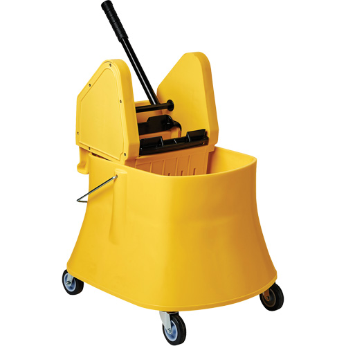 Champ Bucket & Wringer Combo, Down Press, 7.5 US Gal. (30 Quarts), Yellow Toolneeds Inc.