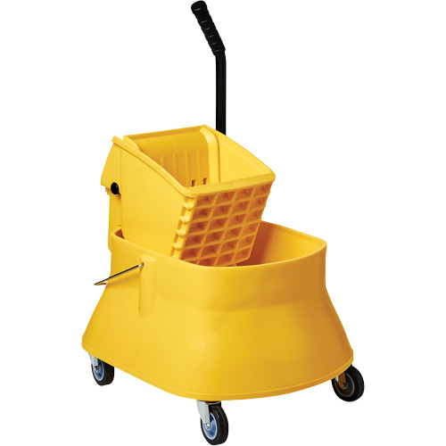 Champ Bucket & Wringer Combo, Side Press, 7.5 US Gal. (30 Quarts), Yellow Toolneeds Inc.