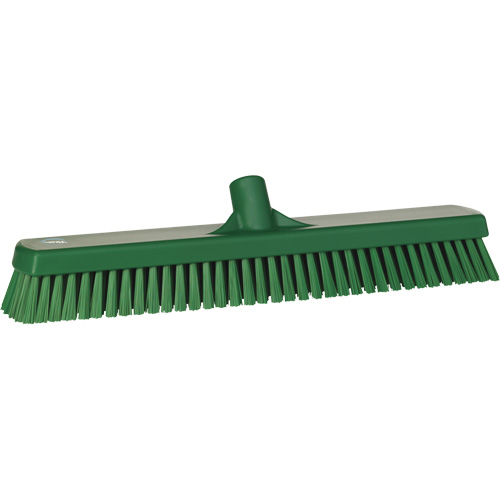Deck & Wall Scrub Brush, Stiff Bristles, 19", Polyester, Green Toolneeds Inc.