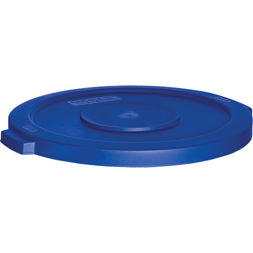 Waste Container Lid, Flat Lid, Plastic, Fits Container Size: 22" Dia. Toolneeds Inc.