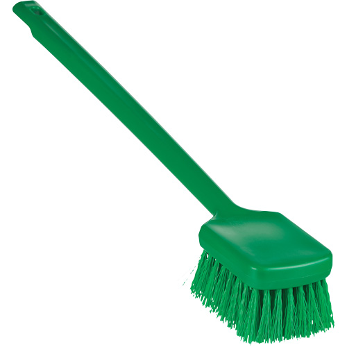 ColorCore Long Handle Brush, Stiff Bristles, 20" Long, Green Toolneeds Inc.