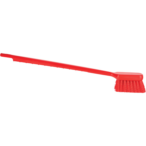 ColorCore Long Handle Brush, Stiff Bristles, 20" Long, Red Toolneeds Inc.