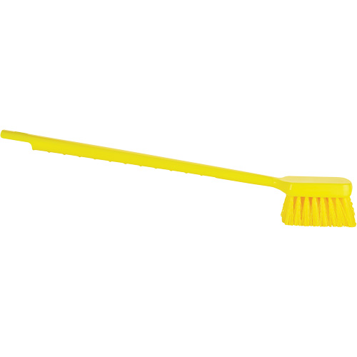 ColorCore Long Handle Brush, Stiff Bristles, 20" Long, Yellow Toolneeds Inc.