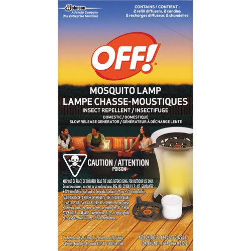 Recharge pour lampe chasse-moustiques Off! PowerPad, Sans DEET, Recharge,  Toolneeds Inc.