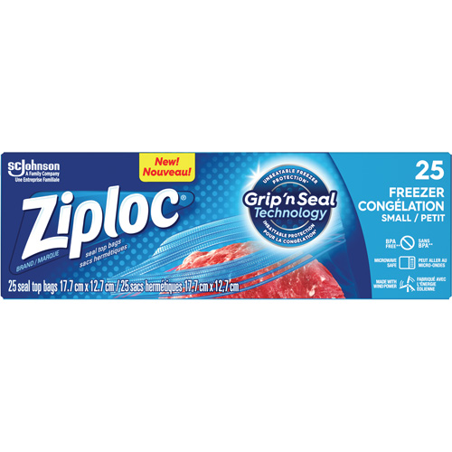 Sacs de cong&eacute;lation Ziploc Toolneeds Inc.