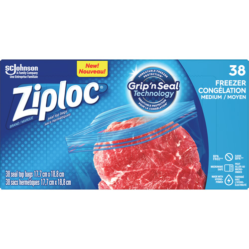 Sacs de cong&eacute;lation Ziploc Toolneeds Inc.