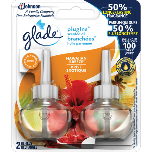 Recharge Glade Branch&eacute;es huile parfum&eacute;e, Brise exotique, Cartouche Toolneeds Inc.