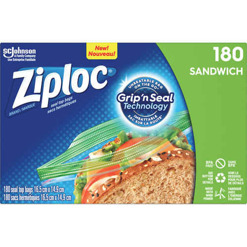 Sacs &agrave; sandwichs Ziploc Toolneeds Inc.