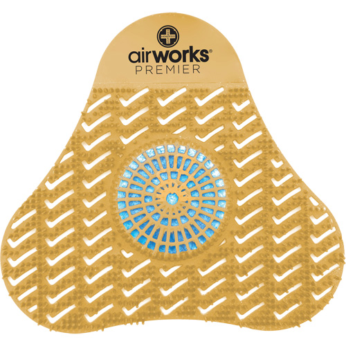 Tamis d'urinoir avec bloc d&eacute;sodorisant AirWorks Toolneeds Inc.