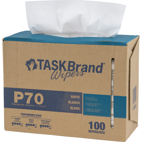 Chiffons de premi&egrave;re qualit&eacute; P70 TaskBrand, Robuste, 16-3/4" lo x 8-1/4" la Toolneeds Inc.