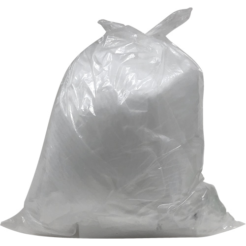 Sacs &agrave; d&eacute;chets de calibre industriel, T-Fort, 26" la x 36" lo, 1,2 mil, Transparent, Capacit&eacute; 45 L (12 gal.) Toolneeds Inc.