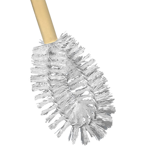 HD Toilet Brush with Wire Centre, 20" L, Polypropylene Bristles, Yellow Toolneeds Inc.