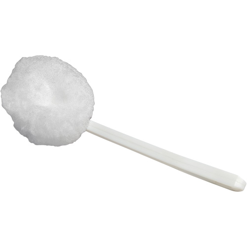 Bowl Swab Cleaning Brush, 12" L, Acrylic Bristles, White Toolneeds Inc.