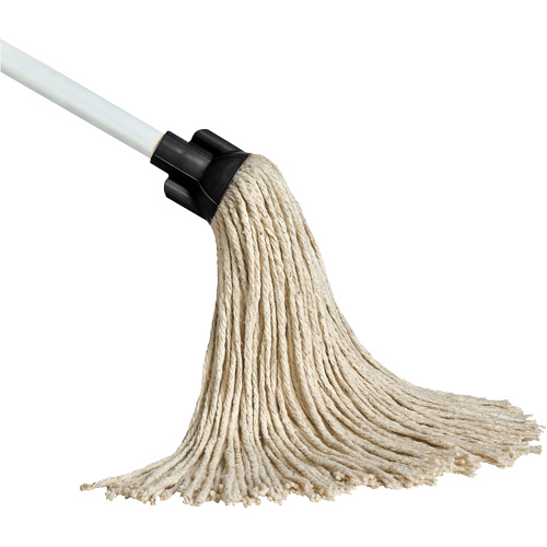 Vadrouille &agrave; laver amovible &agrave; franges boucl&eacute;es, Coton, 12 oz, Style Coup&eacute; Toolneeds Inc.
