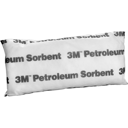 Petit tampon absorbant pour produits p&eacute;troliers, Huile seulement, 15" lo x 7" la, 12,7 gal absorption/pqt Toolneeds Inc.