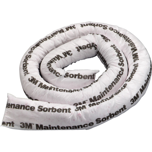 Maintenance Sorbent Mini-Boom, Universal, 8' L x 3" W, 15.6 gal Absorbancy Toolneeds Inc.