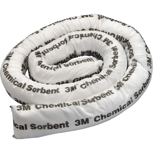 Mini-barri&egrave;re de pollution absorbante pour produits chimiques, Mati&egrave;res dangereuses, 8' lo x 3" la, Absorption 15,5 gal Toolneeds Inc.