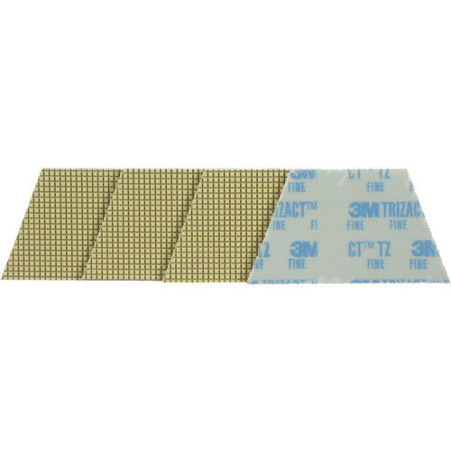 Trizact Diamond TZ Abrasive Pad, Grinding/Polish, Blue Toolneeds Inc.
