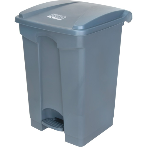 Step-On Garbage Can, Plastic, 12 US gal. Capacity Toolneeds Inc.