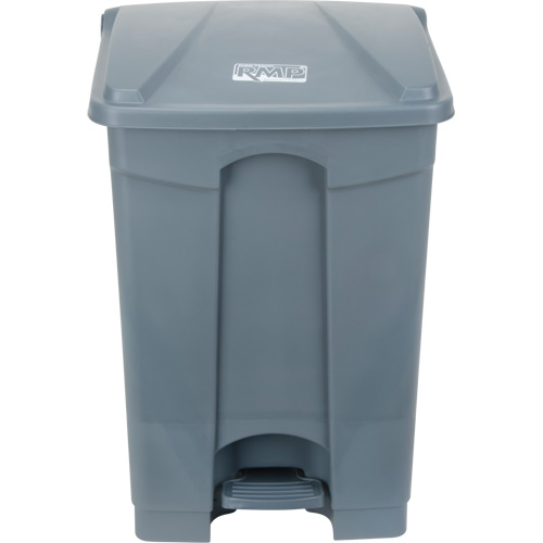 Step-On Garbage Can, Plastic, 12 US gal. Capacity Toolneeds Inc.