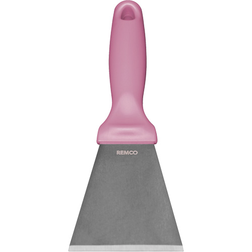 Large Stainless Steel Scraper, Pink, 3" W x 9" L Toolneeds Inc.