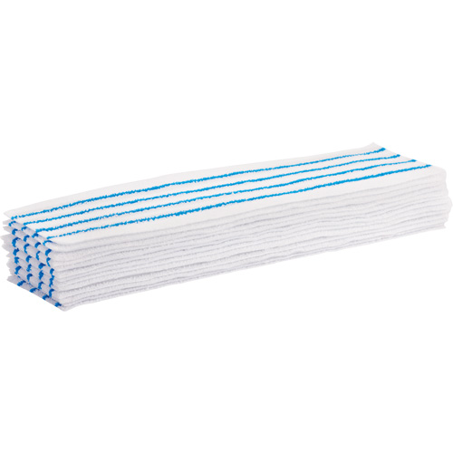 Disposable Mop Pad, Hook and Loop Style, Microfibre, 18" L x 4" W Toolneeds Inc.