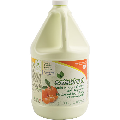 Tangerine Oil Multi-Purpose Cleaner, 4 L, Jug Toolneeds Inc.