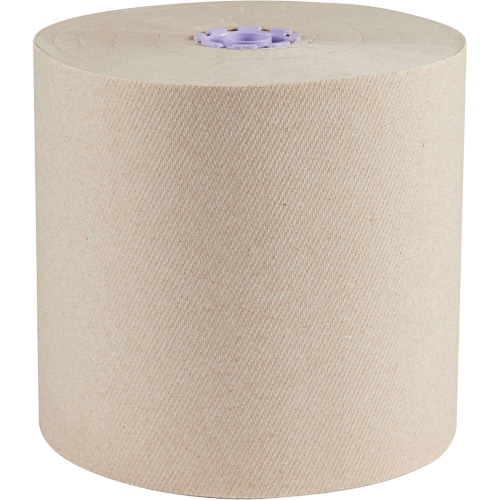 Essential 100% Recycled Brown Hard Roll Towels, 1 Ply, Standard, 700' L Toolneeds Inc.