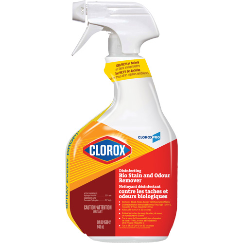 Nettoyant d&eacute;sinfectant contre les taches et odeurs biologiques, 946 ml, Bouteille &agrave; g&acirc;chette Toolneeds Inc.