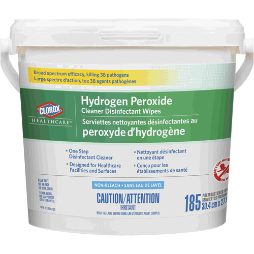 Healthcare&reg; Hydrogen Peroxide Cleaner Disinfecting Wipes, 185 Count Toolneeds Inc.