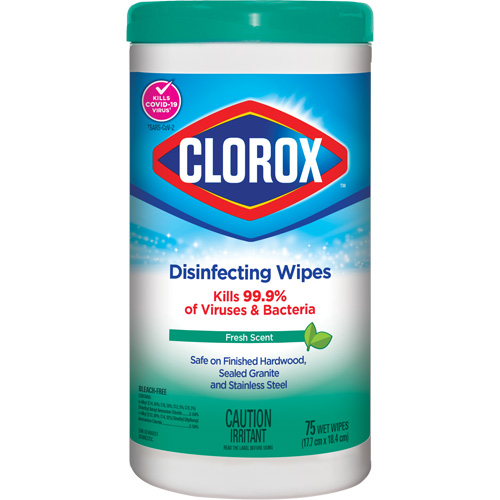 Lingettes d&eacute;sinfectantes, 75 lingettes Toolneeds Inc.