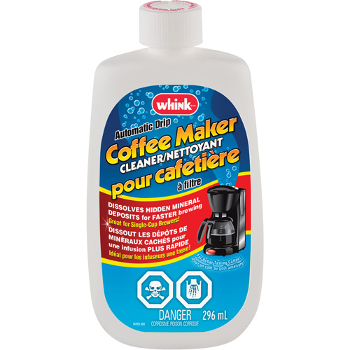 Nettoyant pour cafeti&egrave;re &agrave; filtre Whink, 296 ml, Bouteille Toolneeds Inc.