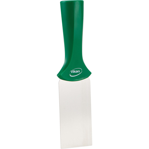 Handle-Mounted Stainless Steel Scraper, Green, 2" W x 8" L Toolneeds Inc.