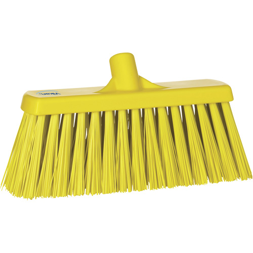 Balai-brosse robuste, Crins Ferme, 13", Polyester, Jaune Toolneeds Inc.
