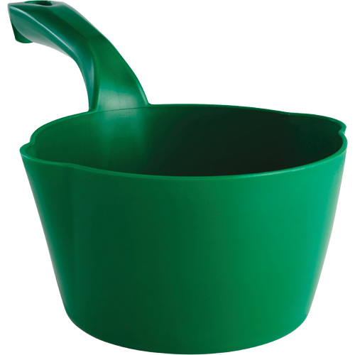 Round Bowl Scoop, Plastic, Green, 32 oz. Toolneeds Inc.