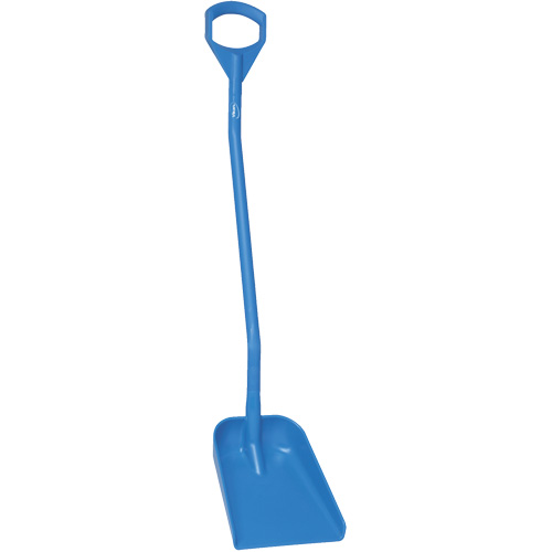 Pelle ergonomique &agrave; petite lame, Longueur de 50", Plastique, Bleu Toolneeds Inc.