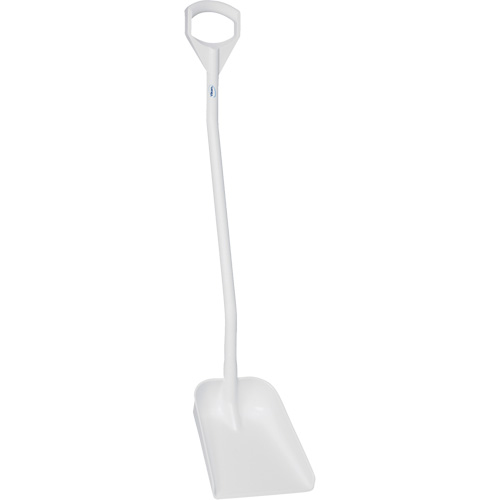 Pelle ergonomique &agrave; lame r&eacute;duite, Longueur de 50", Plastique, Blanc Toolneeds Inc.